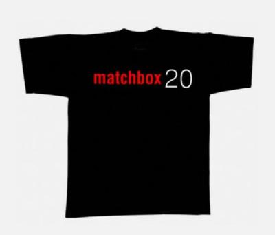 Maglietta rock band Matchbox 20