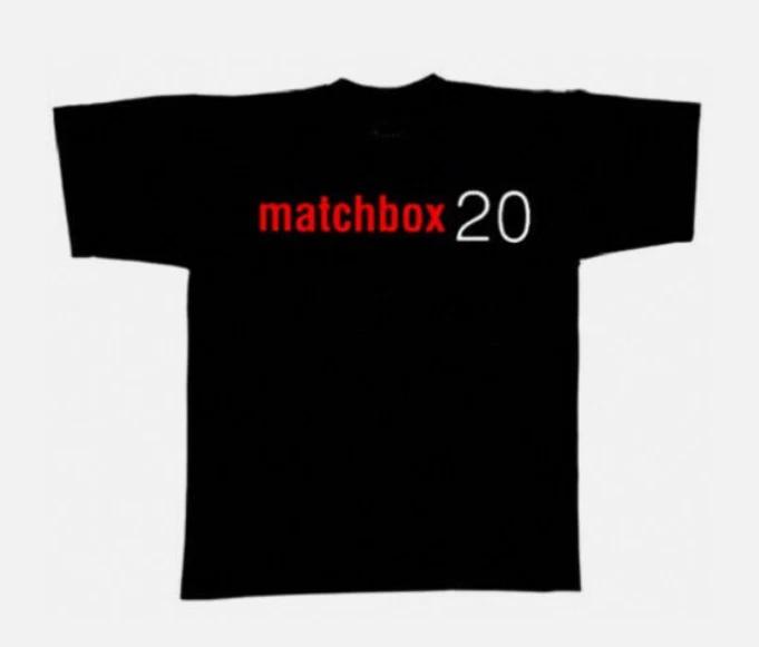 Футболка с логотипом рок-группы Matchbox 20 XL