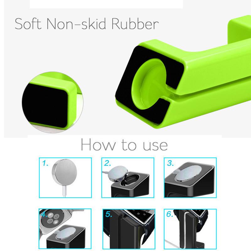 Stolní stojan držák Charger Hold E7 Stojan držák pro Apple Watch Ultra 8 7 6 SE 5 3 2 1 Držák pro iWatch Series 4