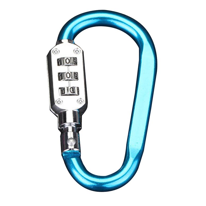 D-type Professional Climbing Carabiner D Shape Mountaineering Buckle Hooks Safety Lock Outdoor Climbing Equipment Accessory