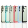 For Samsung Galaxy S24 FE Clear Case Samsung Galaxy S24 FE Cover Funda Coque Hard Translucent Soft Edge Back Case Samsung S24 FE