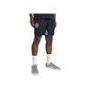 Puma Logo Print Mid Waist Casual Shorts Men Shorts Blue 779150-73