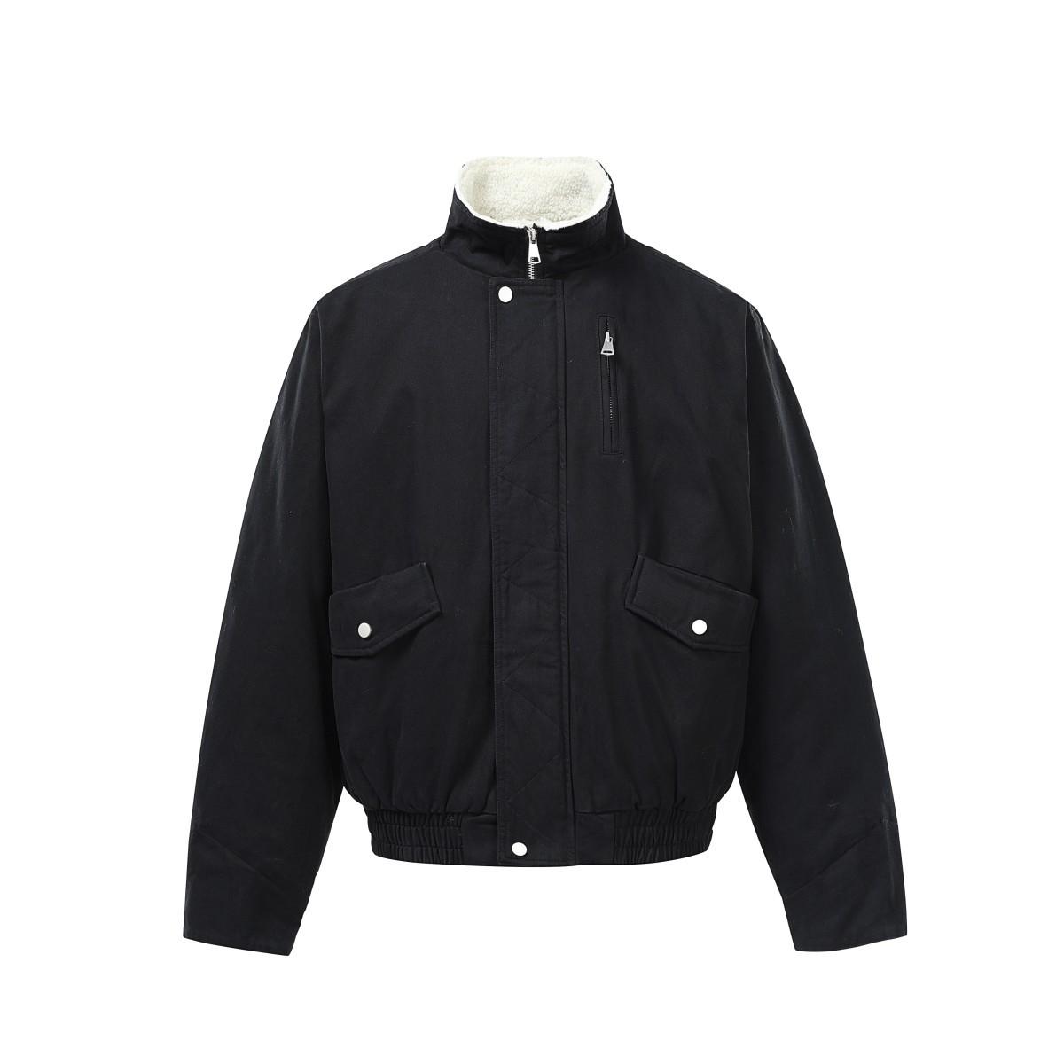 RUIIENRS x ARBENDO 2025 Зимняя Ретро Потертая Свободная Хлопковая Куртка MY1389 Double Extra Large