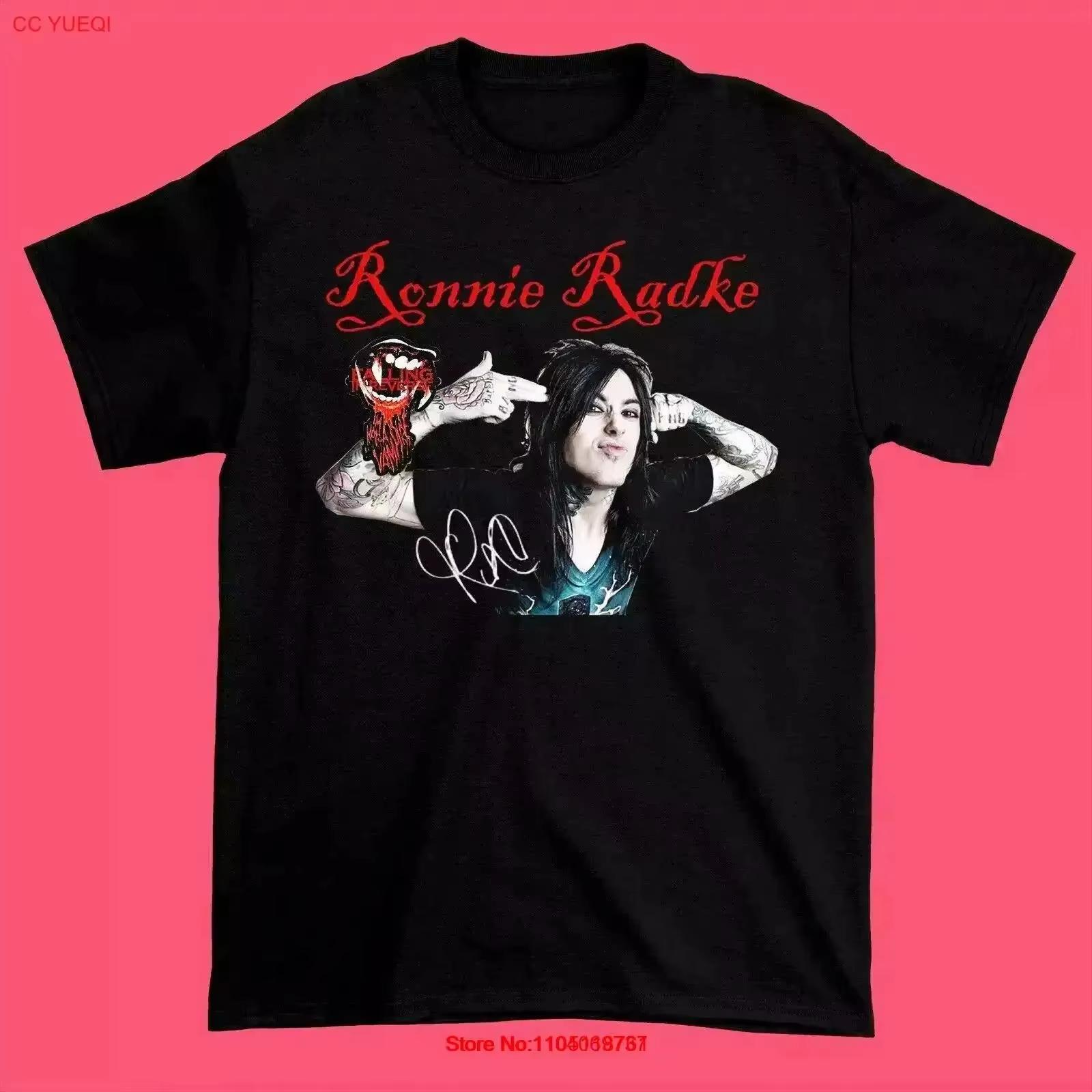 

2026 Summer New Design Ronnie Radke FlipTop Black TShirt HighQuality Comfortable Casual Mens Roundneck Printed TShirt 4XL