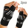 2 Stück ergonomische Daumenbandage für die rechte oder linke Hand bei Arthritis-Schmerzen und zur Unterstützung, Daumenschiene für Schnappfinger