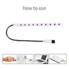 2 Stück Flexible 10/28 LEDs USB Nachtlicht Helles Buchlicht Super USB Lese-Schreibtischlampe für Powerbank Camping PC Laptops Buch Nachtbeleuchtung