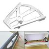 1/2/3 Layer Home Shoes Drawer Cabinet Hinges Flip Plate Rack w/Fittings Stainless Steel for