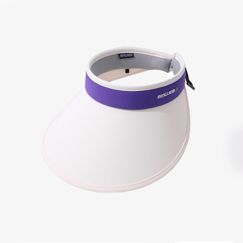 

Стиль Шляпа Универсальный Минималистичный Контрастный цвет Женские Дышащие Солнцезащитные Шляпы фиолетовый