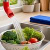 Extended Length Kitchen Faucet Extender Splash-proof Water Faucet Extender  Water-saving Device