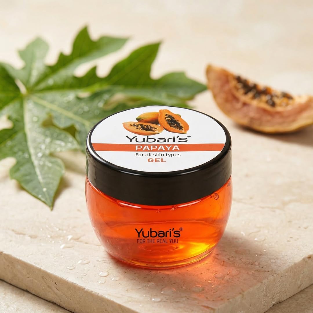 Yubari s Gel For Face & Body For Normal Skin (190 Ml | (Papaya)
