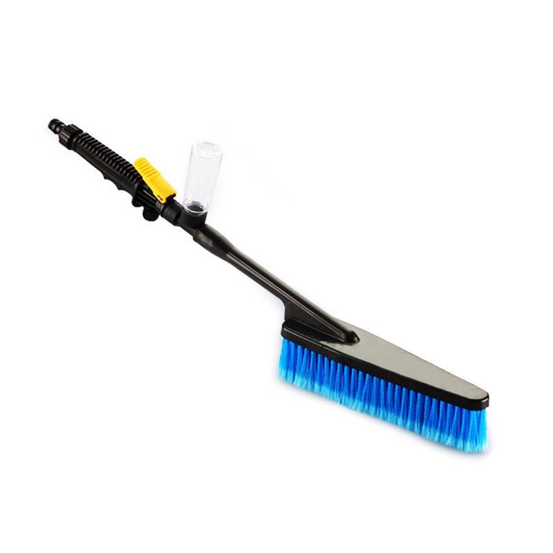 

Multifunctional Car Wash Brush with Foam Dust Cleaner синий