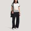 adidas Originals Round Neck Pullover Three Stripes Short Sports T-Shirt Women Tops KX7968