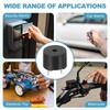 Uxcell 50 pezzi Buzzer Passivo Suono Elettronico Buzzer Allarme Buzzer Piezoelettrico Segnale Acustico Continuo Circuito Fisico Allarme Scheda di Sviluppo Sicurezza Casa