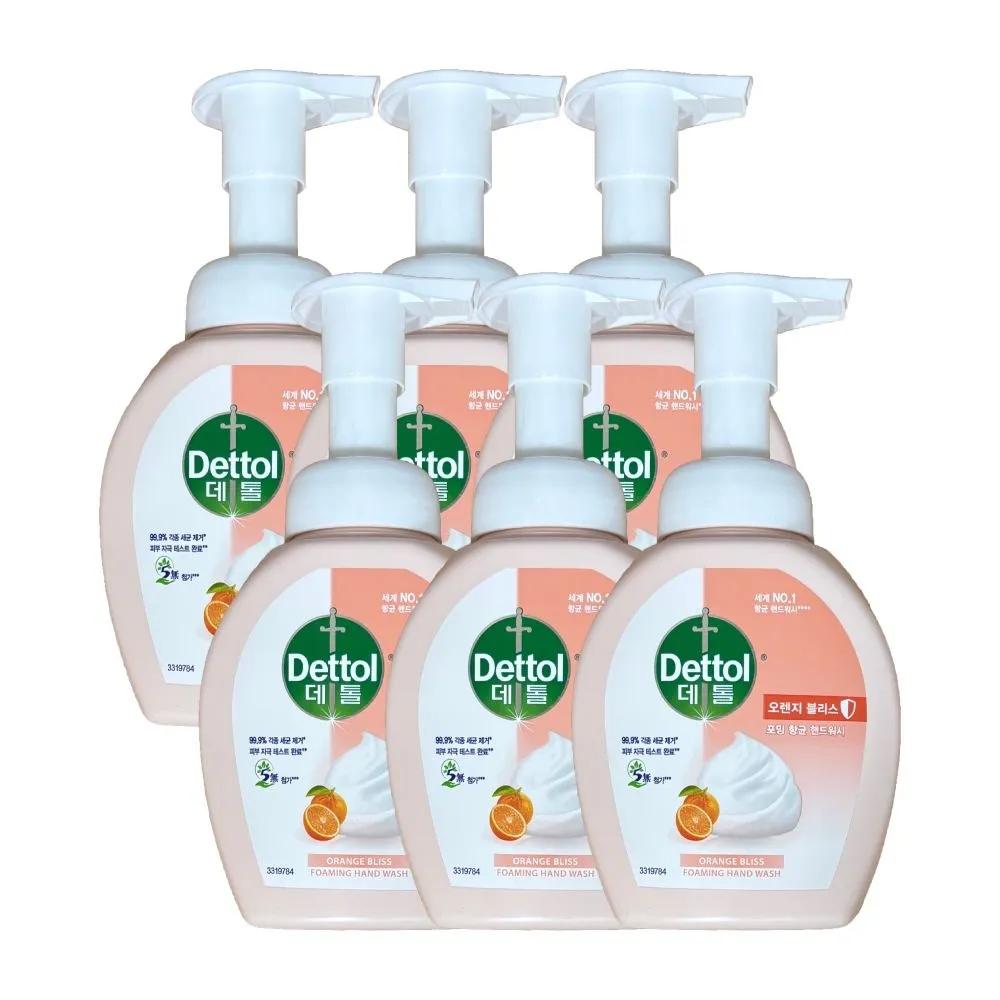 

Dettol Foaming Hand Wash Orange Bliss Full Size 250ml x 6