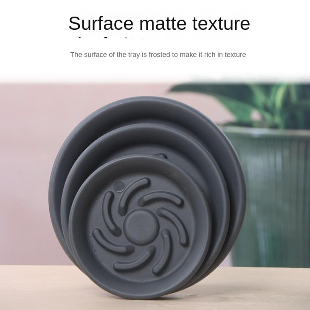 Fashion Plastic Flowerpot Tray Breathable Anti Rot Root Succulent Pot Tray Circular Connection Tray Home