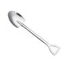 Retro Stainless Steel Shovel Spoon for Desserts and Watermelon
