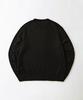 OUTSTANDING Mighty Tiger Wool Crew Neck Knit_Black