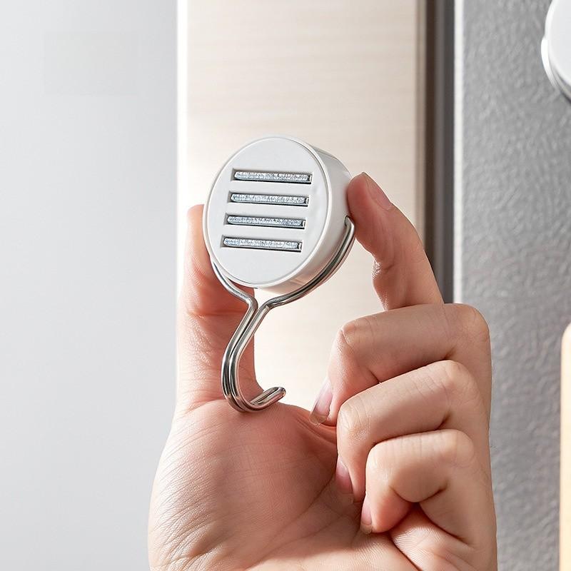 Magnetic Duty Heavy Hook No Drill Wall Mount Home Decor Kitchen Tool Bathroom