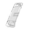 Anti Slip PC Shell Back Case Fit Game Console Cover Accessory for Steam Deck Crystal Clear Game Console Cover