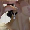 Sweet Design Butterfly Drop Earrings for Women