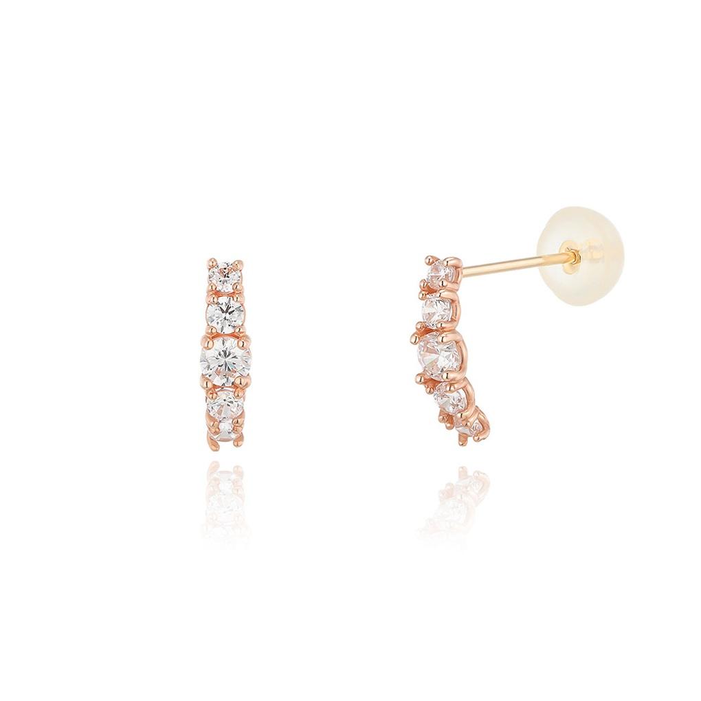 LLOYD Daily Stone Line 14k Gold Earrings LPFN2020G