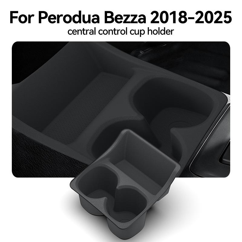 

Anti-slip Protective Mat for Perodua Bezza 2018-2025 Center Console Cup Holder