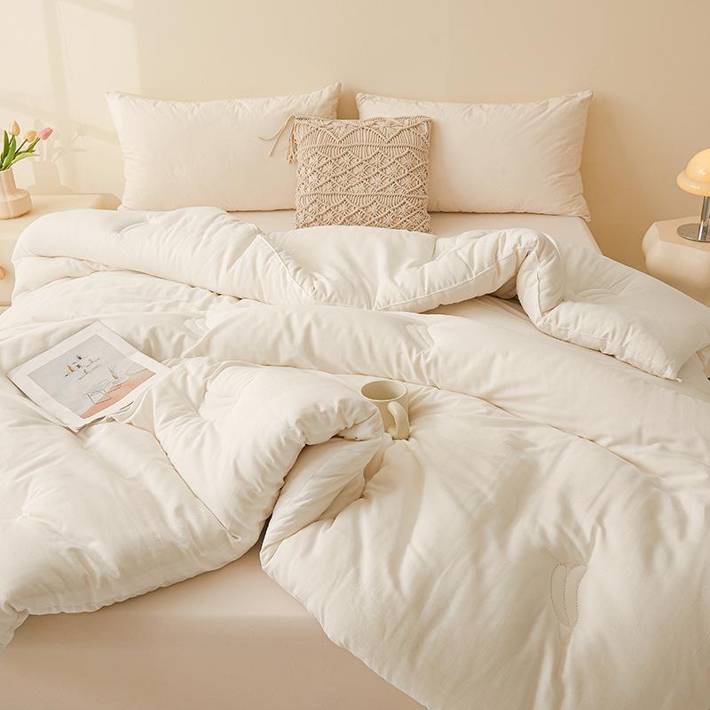 Pure Cotton Soybean Quilt with 30% Protein Fiber - All-Season Comforter.