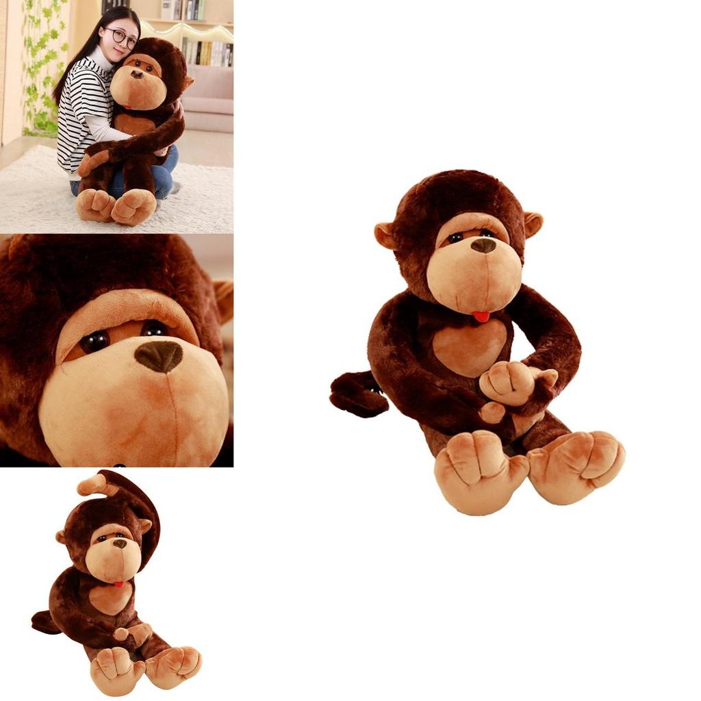 Giant Long Arm Gorilla Plush Toy Soft Stuffed Monkey Doll Kids Gift Perfect For Hugging And Room Decoration