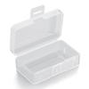 9V Battery Storage Holder Case, Snap-Lid Box for Sorting Spare Batteries in Drawers, Offices,Battery Rectangular Case