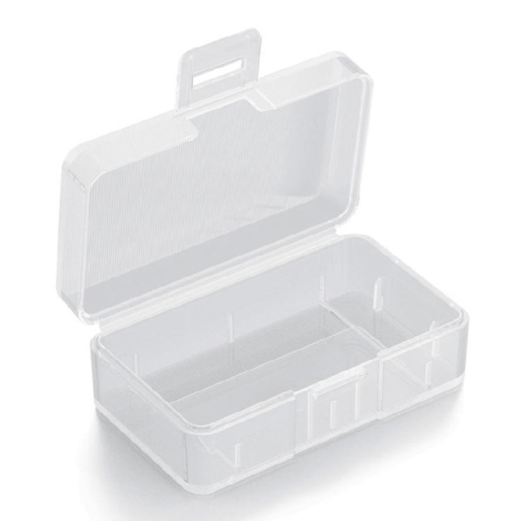 9V Battery Storage Holder Case, Snap-Lid Box for Sorting Spare Batteries in Drawers, Offices,Battery Rectangular Case