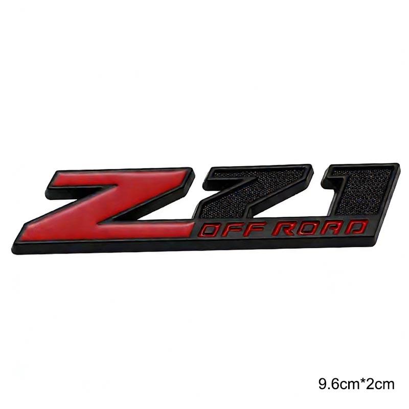3D Metal Z71 Sticker For Off-Road Vehicle Chevrolet Suburban, Tahoe, Traverse Modification Accessories