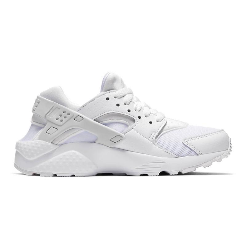 Nike Air Huarache Run White Pure Platinum GS Sneakers 654275-110