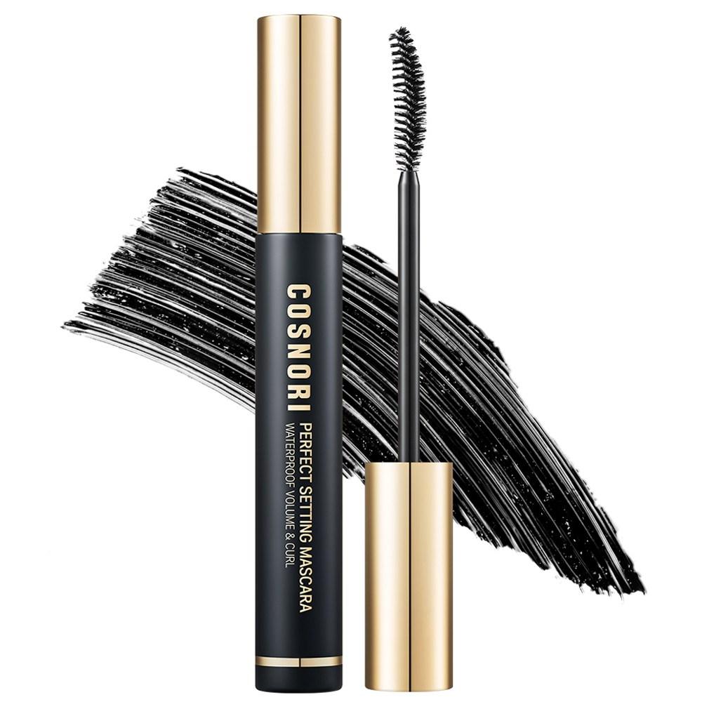 Cosnori Perfect Setting Waterproof Mascara (7ml) – Volume & Curl / Long & Curl with Smudge-Proof Formula, Korean
