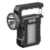 Solar-powered Handheld Flashlight Outdoor Portable Searchlight Type-C Rechargeable long-range Beam Flashlight