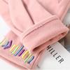 Thickened Women Suede Velvet  Gloves Solid Color Winter Mittens Fashion  Gloves  Skiing