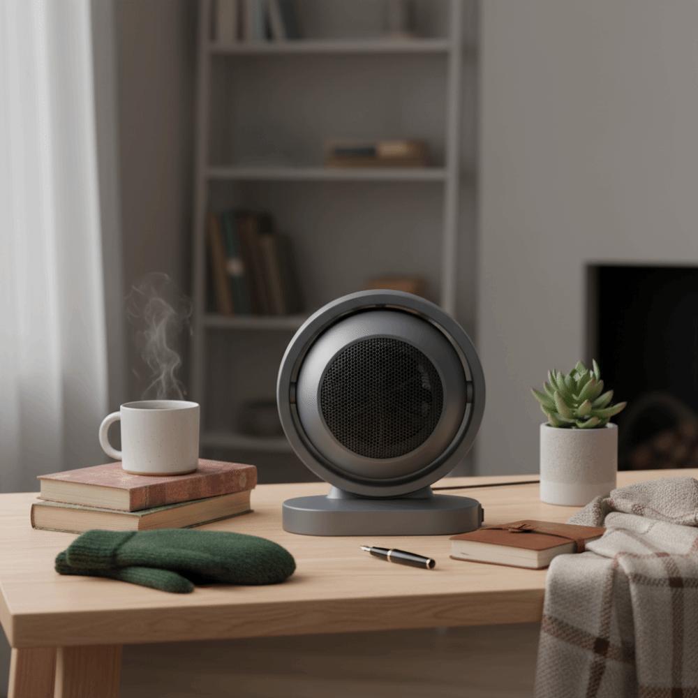 Mini Hot Air Blower Portable Heating Fans Room Warmer Fan Heater  Office