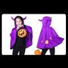 Witch Cartoon Halloween Party Cloak Hooded Cloak Cosplay Costume Cosplay Props Devil Horn Cloak