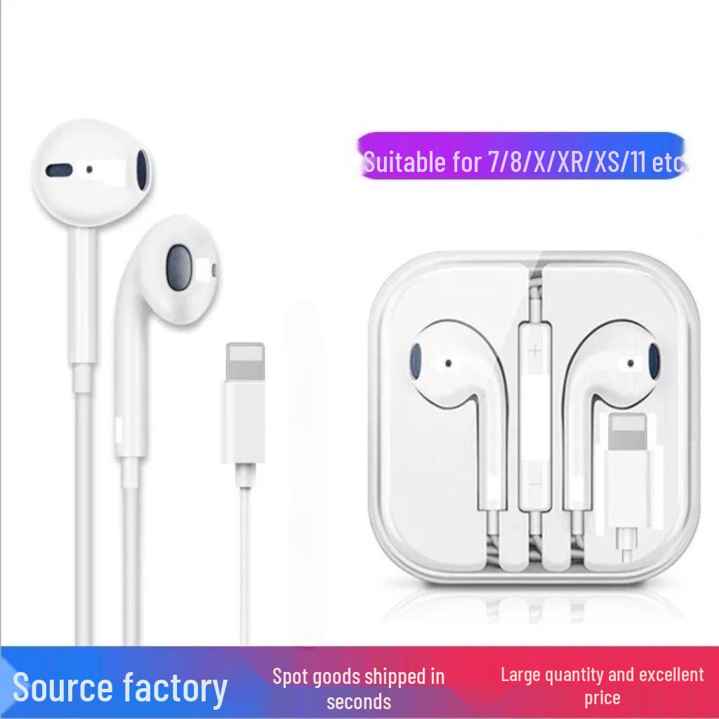 Compatible Wired Earphones for Apple 7/16 iPhone 15 Type-C and Huawei Android 3.5mm Port