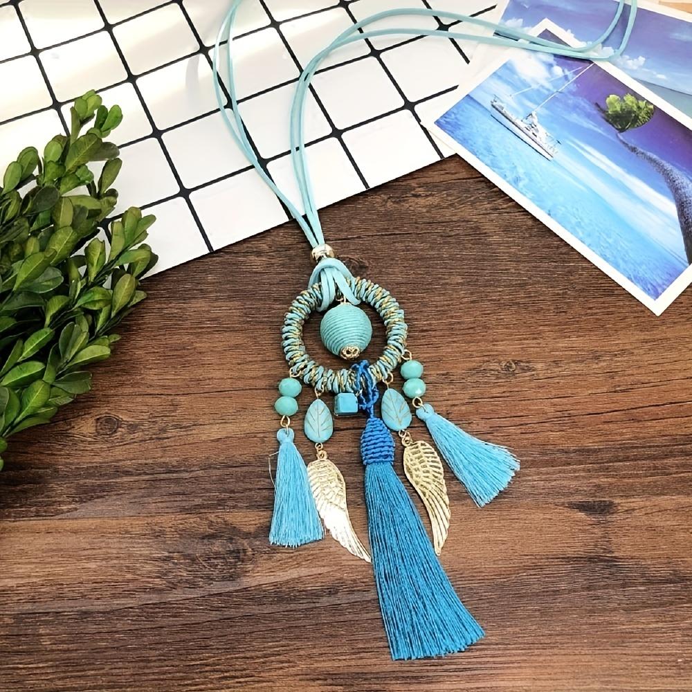 bookmark tassel with rope loop and small Chinese knot for making jewelry, souvenirs, bookmarks, DIY craft accessories