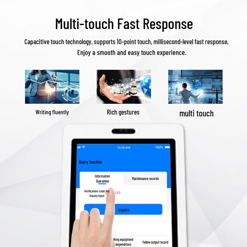 21.5-32 inch Vertical Self-Service Kiosk for Hospital Registration and Touch Query