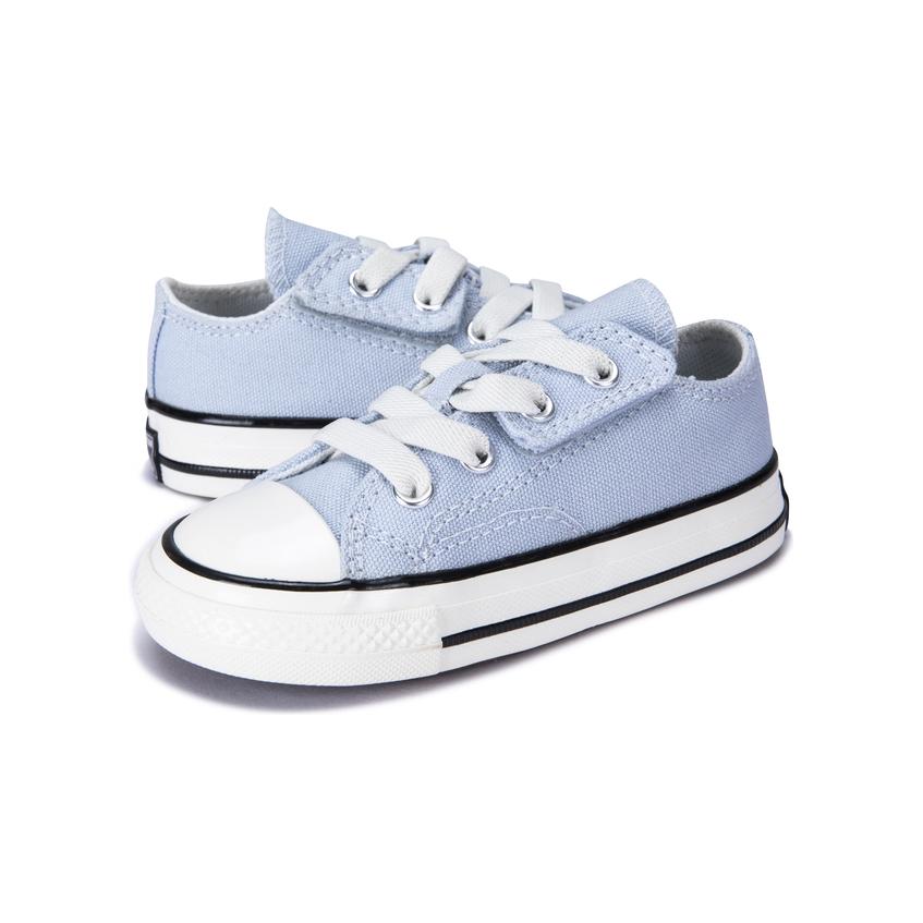 Converse Chuck 70 1V Low TD Cloudy Daze Baby Sneakers Blue Egret Black A08868C