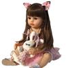 Reborn Doll Little Girl Princess Reborn Doll Realistic Companion Doll Children's Toy