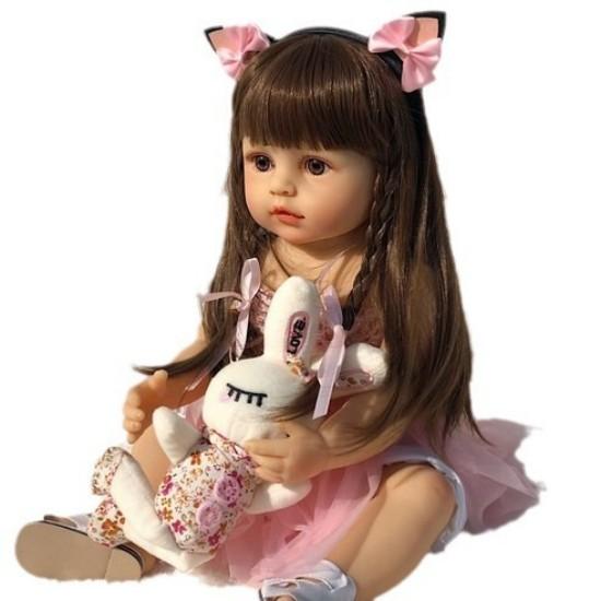 Reborn Doll Little Girl Princess Reborn Doll Realistic Companion Doll Children's Toy