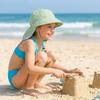 Children's UV Protection Baseball Cap with Neck and Face Shield - Summer Hat for Boys and Girls