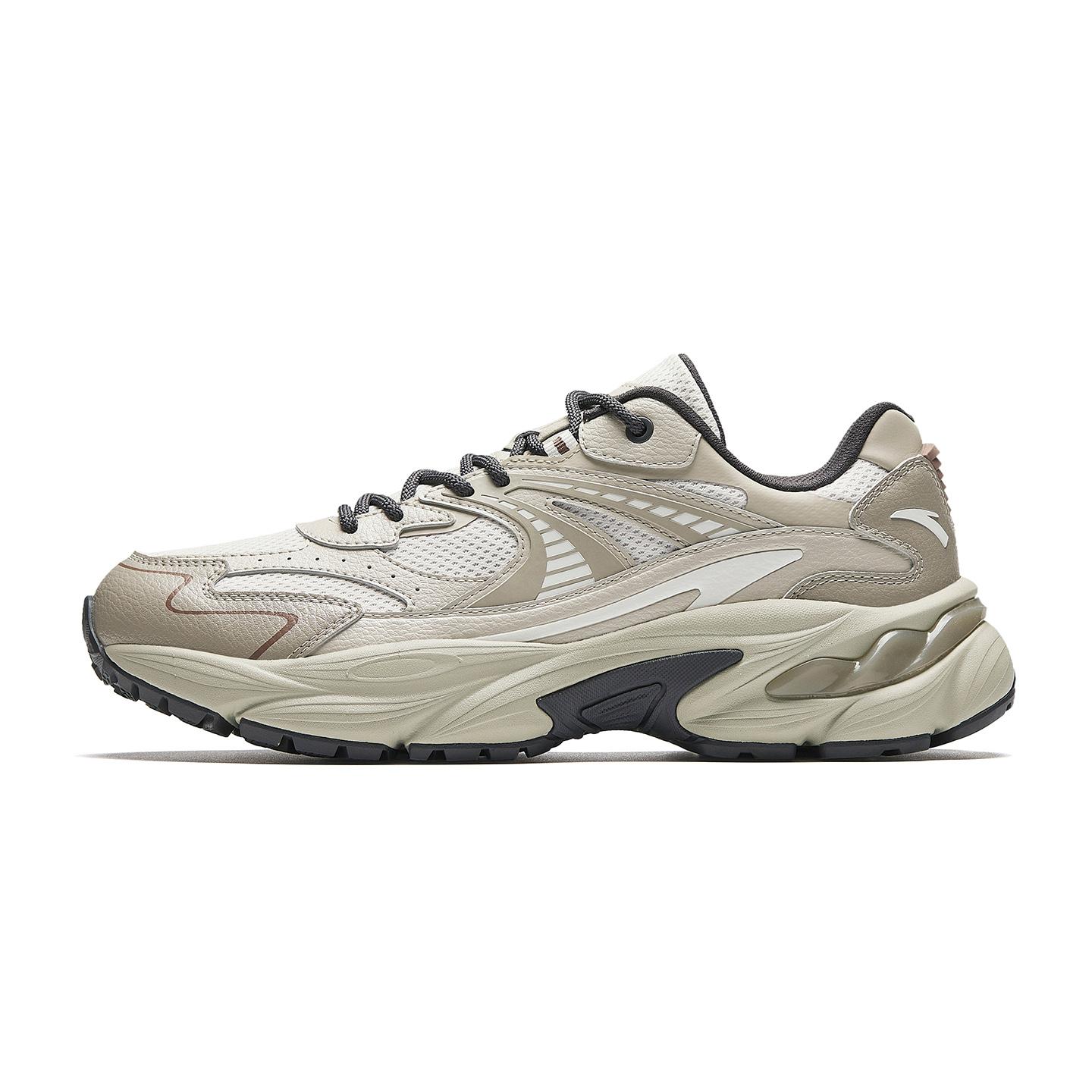 

Anta AT802 Cushioning Abrasion Resistant Height Increasing Casual Shoes Men s Digital Mist Gray/Dune Gray/Castle Gray 912618882-4 40