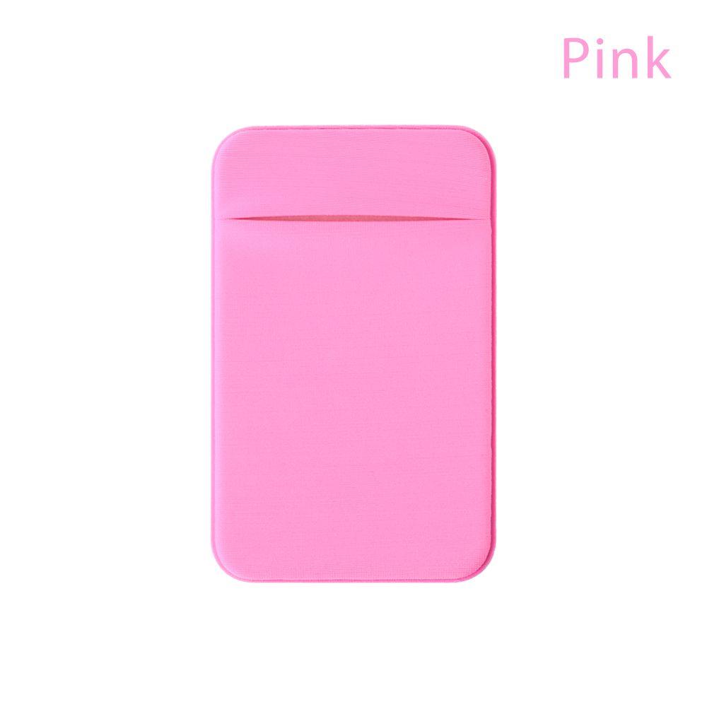 Stretch Fit most Phone Cell Phone WalletSticker Adhesive Case Phone Card Holder Cellphone Pocket