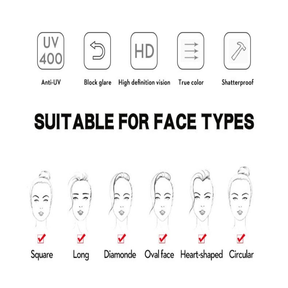 Frameless Polygonal Cycling Sunglasses UV400 Outdoor Sport Sunglasses Streetwear