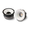 High CRI Deep Anti-glare Led Cob Downlight Narrow Embedded Ultra-thin Rose Gold Black White Dimmable Ceiling Aluminum Spotlight