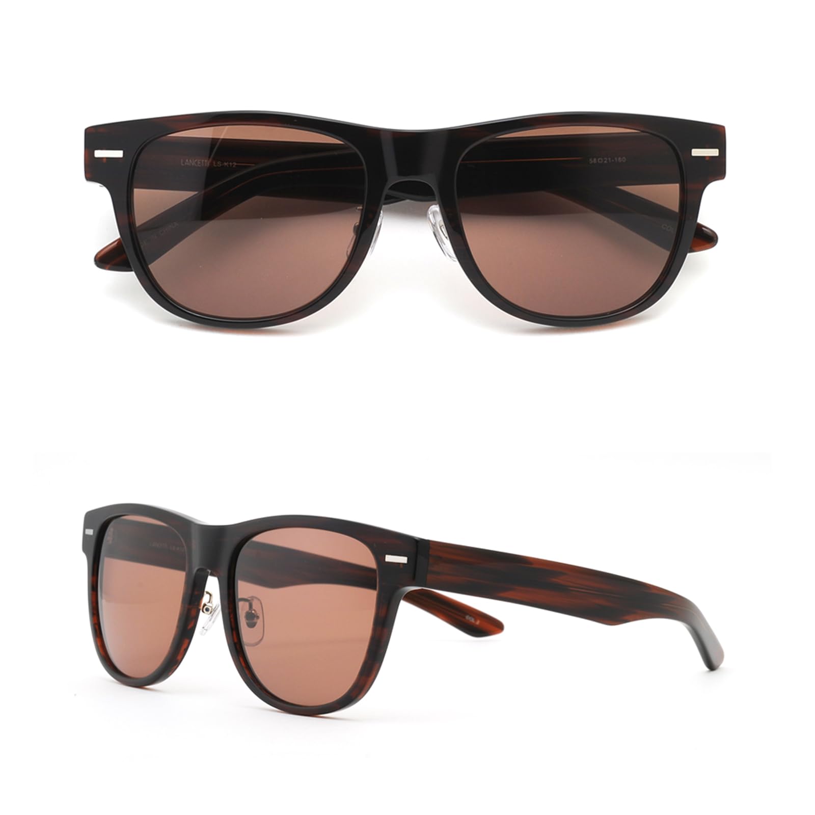 

Big UV Large [LANCETTI] Sunglasses, Size, Men s, Protection, Sunglasses, Brown, LS-K12-C2-58