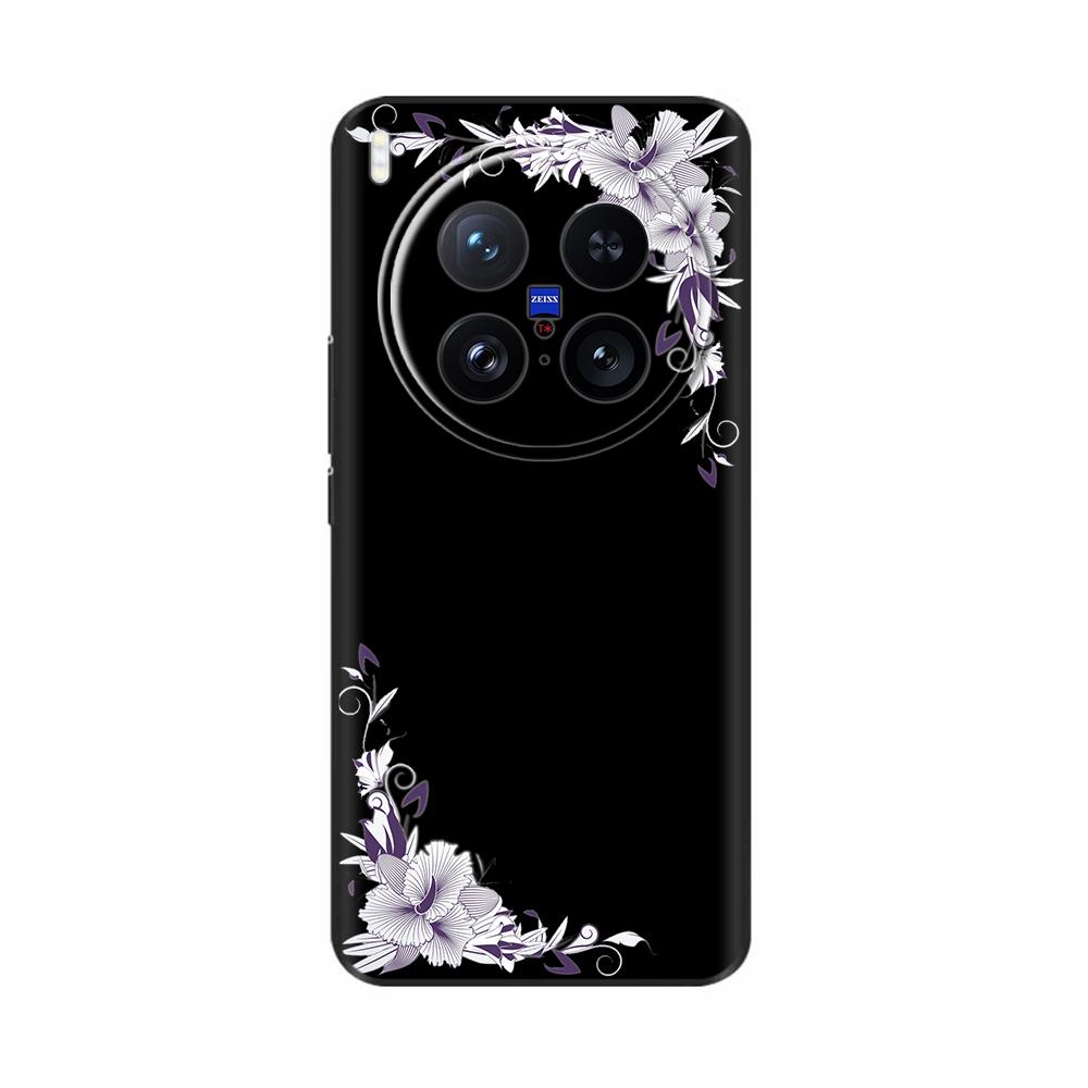 For Vivo X200 Ultra Case Soft TPU Cute Cartoon Painted Back Shell Cover For Vivo X200 Pro Mini Phone Cases for Vivo X200 Pro 5G
